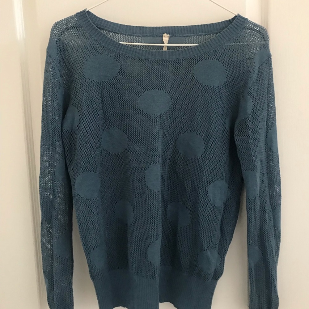 Cute Blue See through top💕